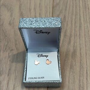 Disney Sterling Silver Mickey Mouse Earrings